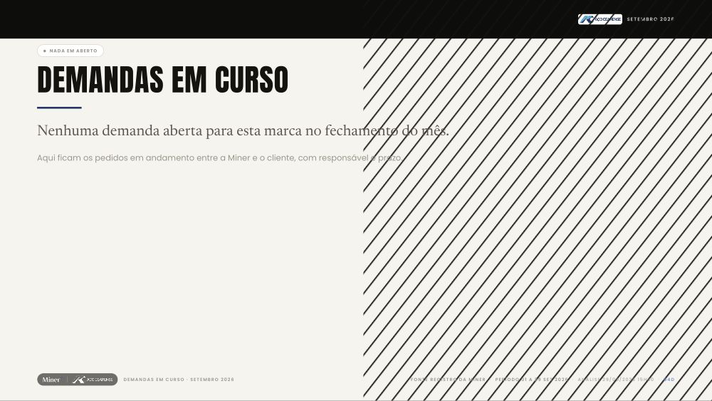 Demandas · Aço Cearense