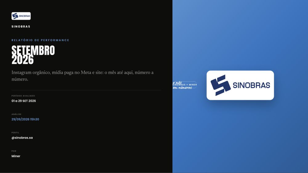 Capa · Sinobras