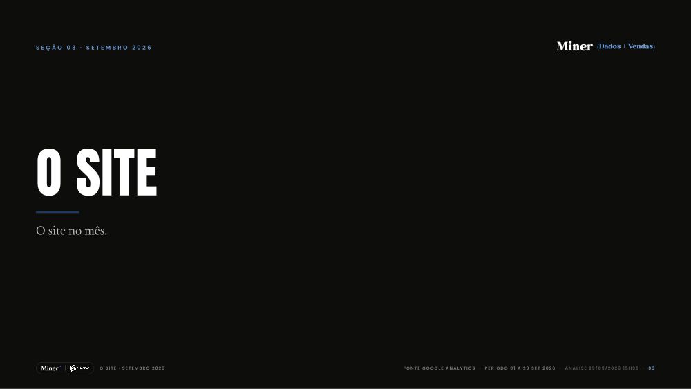 O Site · Sinobras