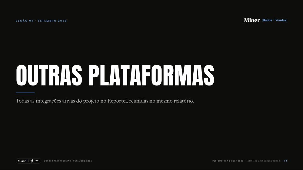 Outras Plataformas · Sinobras